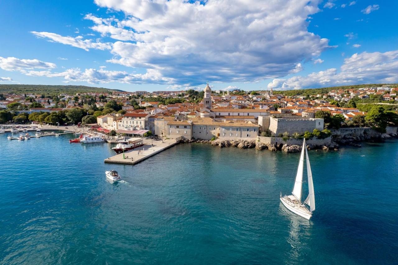 Hadrie Luxury Resort And Villas Krk Krk Town Eksteriør billede